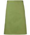 PR151 Colours Mid Length Apron Oasis Green colour image